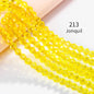 Acmore Crystal 4mm 21 Colors Bicone Shaped Crystal Stone Wholesale Loose Necklace Bracelet Earring Through Hole Glass Rhinestone Beads