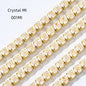 Acmore Crystal New SS4-SS16 Size MI Round Shape Glass Stones Copper Claw Rhinestones Chain Sew on Crystal Direction DIY Rhinestone
