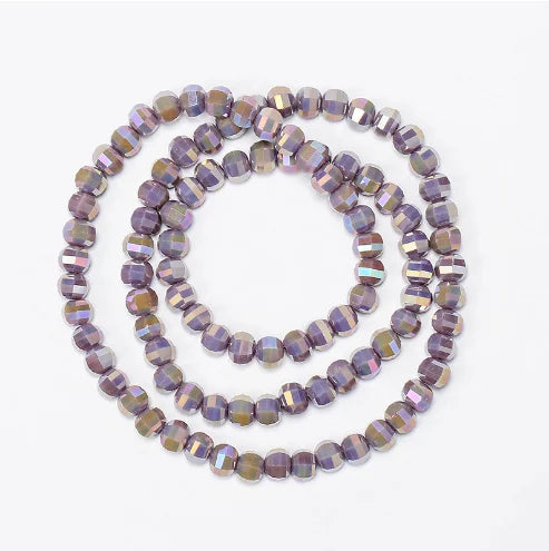Acmore Crystal Wholesale Colorful Crystal Loose Bead 8mm Glass Beads DIY Handmade Loose Beads for Jewelry Making