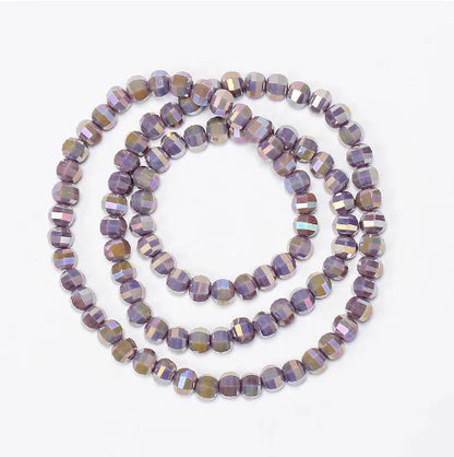 Acmore Crystal Wholesale Colorful Crystal Loose Bead 8mm Glass Beads DIY Handmade Loose Beads for Jewelry Making