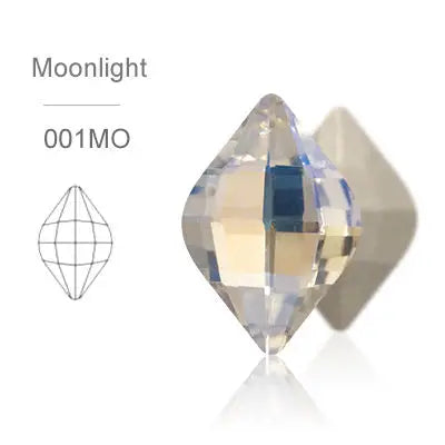 Acmore Crystal 9*14mm Lemon Point Back 22 Shiny Colors Crystal K9 Glass DIY for Garment Nail Art Rhinestones Accessories