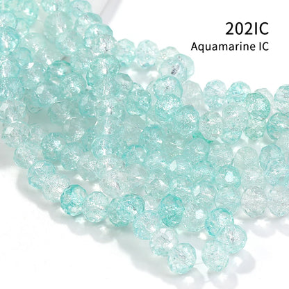 Acmore Crystal New Product Explosion Ice Flower Beads Many Colors DIY Handmade Floral Bead Bracelet Material Accessories