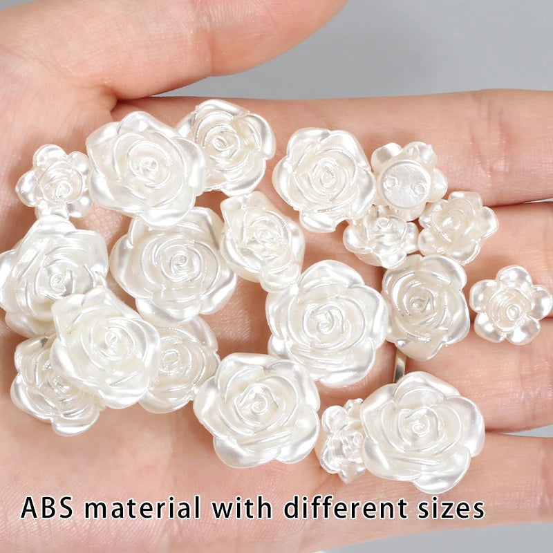 High Quality New Design Pearl Color ABS French Hawthorn Accessories for Jewelry Fhone Case