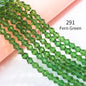 Acmore Crystal 4mm 21 Colors Bicone Shaped Crystal Stone Wholesale Loose Necklace Bracelet Earring Through Hole Glass Rhinestone Beads
