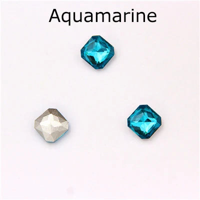 Acmore Crystal Shiny Crystal Nail Art Decoration Rhinestones Glass Sew on Rhinestones for GYM Dress