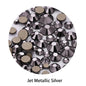 Acmore Crystal Gold Flat Back Round 40 Colors SS3-SS20 Mixed 3d Crystal ab Press on Nail Art Supplies Rhinestone Accessories