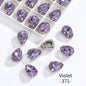 Acmore Crystal Crystals Rhinestone With Claw Strass Gems Sew on Rhinestone Drop Shape Crystal Fancy Stone With Claw for Garment