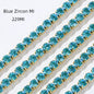 Acmore Crystal New SS4-SS16 Size MI Round Shape Glass Stones Copper Claw Rhinestones Chain Sew on Crystal Direction DIY Rhinestone