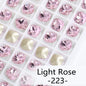 Acmore Crystal Wholesale Cushion Pointback Rhinestone K9 Glass Fancy Stone Loose Glass Design DIY Clothes Bags Shoes