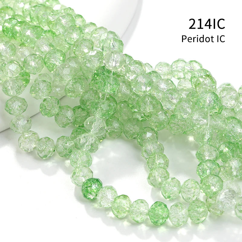 Acmore Crystal New Product Explosion Ice Flower Beads Many Colors DIY Handmade Floral Bead Bracelet Material Accessories