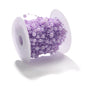 Acmore Crystal High Quality Colorful 8+3MM  Faux Pearl Beads  Roll Strand Artificial Pearl Bead Chain for Wedding Party Decoration