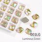 Acmore Crystal Cosmic  New Color Series Sew on Flat Back Glass Stone Crystal Sew on Rhinestone for Clothing Garment