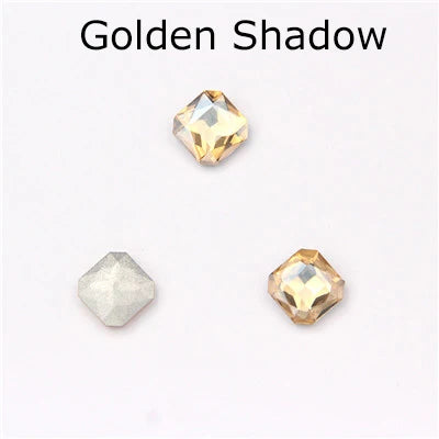 Acmore Crystal Shiny Crystal Nail Art Decoration Rhinestones Glass Sew on Rhinestones for GYM Dress