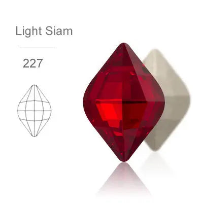Acmore Crystal 9*14mm Lemon Point Back 22 Shiny Colors Crystal K9 Glass DIY for Garment Nail Art Rhinestones Accessories