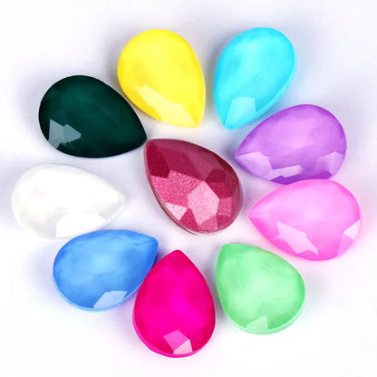 High Quality K9 Glass Crystal Drop Shape Sew on for Crafts/bag/clothing/dress Top K9 Rhinestones Garment Decoration
