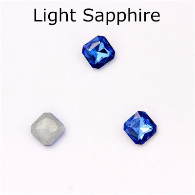 Acmore Crystal Shiny Crystal Nail Art Decoration Rhinestones Glass Sew on Rhinestones for GYM Dress