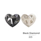 Acmore Crystal New Design Heart Shape K9 Glass Beads Point Back Fancy Loose Rhinestone for Clothing Accessories Wedding Dress