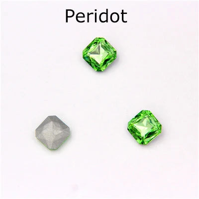 Acmore Crystal Shiny Crystal Nail Art Decoration Rhinestones Glass Sew on Rhinestones for GYM Dress