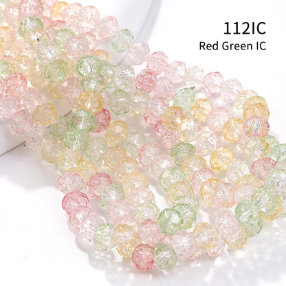Acmore Crystal New Product Explosion Ice Flower Beads Many Colors DIY Handmade Floral Bead Bracelet Material Accessories