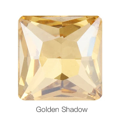 Hot Sale Square Fancy Stone Colorful Crystal Jewelry Point Back Rhinestones