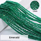 Acmore Crystal 1mm 20 Colors Loose Crystal Stones Jewelry Making Crafts Waist Necklace Earring Flat Beads DIY Deco Accessories