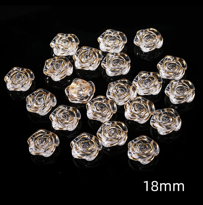 High Quality New Design Pearl Color ABS French Hawthorn Accessories for Jewelry Fhone Case