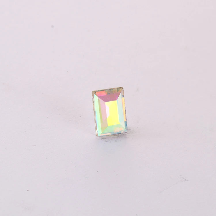 High Quality Jewelry Making Accessories Rectangular Rhinestones for Jewelry Decoration