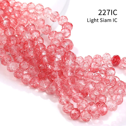 Acmore Crystal New Product Explosion Ice Flower Beads Many Colors DIY Handmade Floral Bead Bracelet Material Accessories