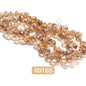 Acmore Crystal  8*10MM Shinning AB Color Faceted Cutting Strawberry  Tear Drop  Crystal Loose Beads Jewelry Accessories