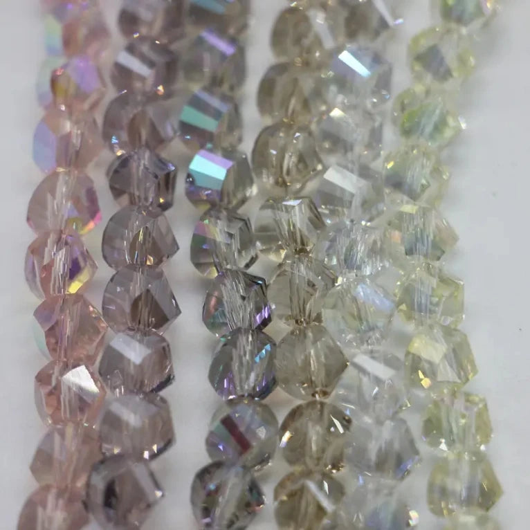 Acmore Crystal Wholesale Colorful Crystal Loose Bead 8mm Glass Beads DIY Handmade Loose Beads for Jewelry Making