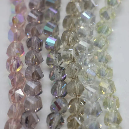 Acmore Crystal Wholesale Colorful Crystal Loose Bead 8mm Glass Beads DIY Handmade Loose Beads for Jewelry Making