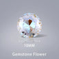 Acmore Crystal Fancy Loose Crystal Stones Glass Crafts Brand New Unfoiled Crystal Shimmer Glass Point Back Rhinestones for Bag Garment