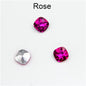 Wholesale Fat Square Fancy Stone Colorful Crystal Stones Crystal Rhinestones Glass Rhinestones Crystal Accessories for Jewelry