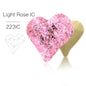 Acmore Crystal Sweet Heart Fancy Shaped Pointback K9 Glass Rhinestones Crystal Stones Crafts for Jewelry Making Garment Decoration