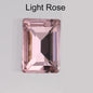 Acmore Crystal Wholesale Rectangle Point Back Fancy Rhinestone Jewelry Garment Bags Accessories