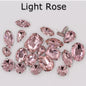 Hot Sell Crystal Buckle Droplet Sew on Rhinestone With Claw for DIY Jewelry Hair Clips Wedding Dess