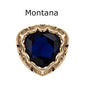 Wholesale Golden Nest Claw Triangle Sew on Stones Crystal Rhinestones With Claw for Dresses