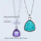 Acmore Crystal Fat Triangle Shape Shiny Color Stone Alloy Back Pendant Necklace Diy for Brooch Earring Brooch Bracelet Hair Accessories