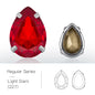 Acmore Crystal K9 Fancy Stone Sew on Rhinestones With 0.4mm Copper Setting for Clothing Sewing
