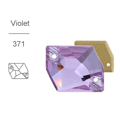 Crystals  K9 Sew-On Stone Sewing Crystal AB Stones Sew on Mirror Rhinestone for Dress Garment Shoes Bags