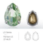 Acmore Crystal K9 Fancy Stone Sew on Rhinestones With 0.4mm Copper Setting for Clothing Sewing