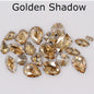 Hot Sell Crystal Buckle Droplet Sew on Rhinestone With Claw for DIY Jewelry Hair Clips Wedding Dess