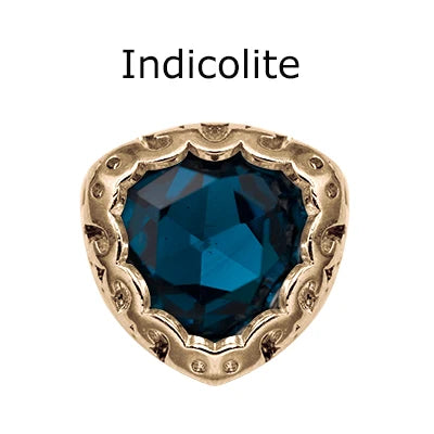 Wholesale Golden Nest Claw Triangle Sew on Stones Crystal Rhinestones With Claw for Dresses
