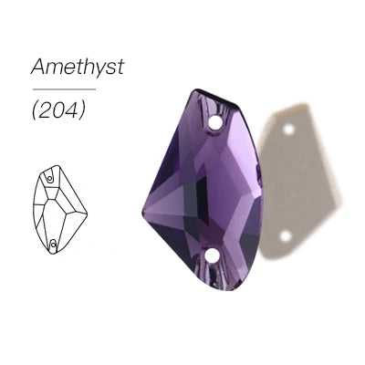 Xichuan Top Quality Jewelry Galactic Sew on Stone Glass Crystal Stones Flat Back Rhinestones for Sewing Craft Dress