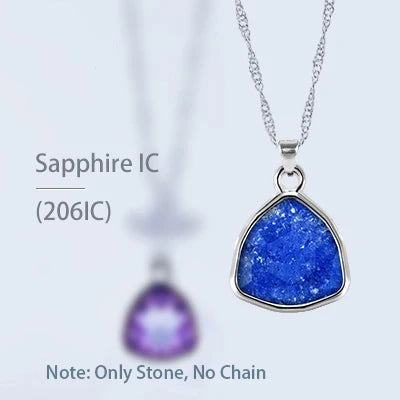 Acmore Crystal Fat Triangle Shape Shiny Color Stone Alloy Back Pendant Necklace Diy for Brooch Earring Brooch Bracelet Hair Accessories