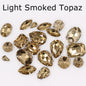 Hot Sell Crystal Buckle Droplet Sew on Rhinestone With Claw for DIY Jewelry Hair Clips Wedding Dess