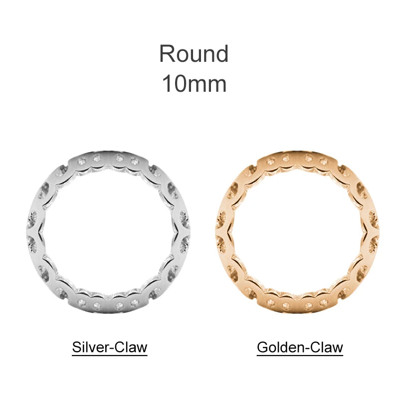 Multi Shape Nest Copper Claw Eco-Friendly DIY Rhinestones Sewing Accessories Sew on Stones With Setting