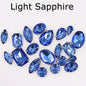 Hot Sell Crystal Buckle Droplet Sew on Rhinestone With Claw for DIY Jewelry Hair Clips Wedding Dess