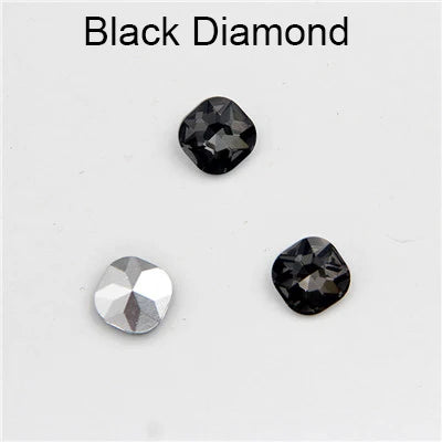 Wholesale Fat Square Fancy Stone Colorful Crystal Stones Crystal Rhinestones Glass Rhinestones Crystal Accessories for Jewelry