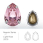 Acmore Crystal K9 Fancy Stone Sew on Rhinestones With 0.4mm Copper Setting for Clothing Sewing